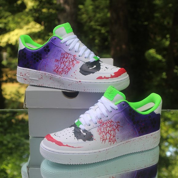 Nike Air Force 1 Low Joker Custom Men’s Size 8.5 - Picture 15 of 16
